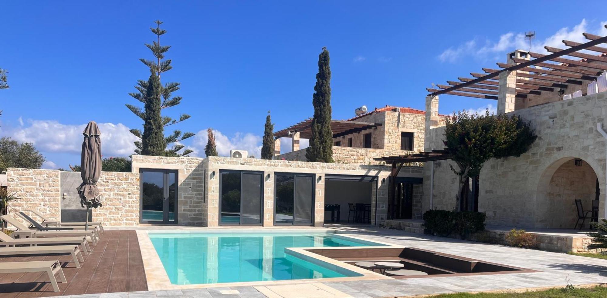 Villa Gloria Seaview - Luxury & Family Kokkino Chorio Dış mekan fotoğraf