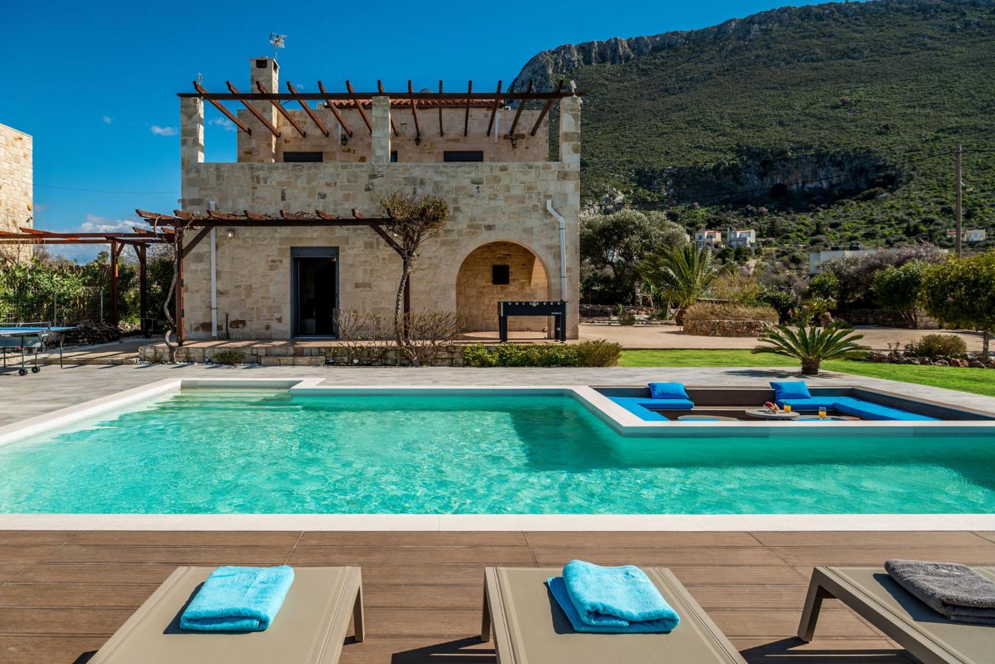 Villa Gloria Seaview - Luxury & Family Kokkino Chorio Dış mekan fotoğraf