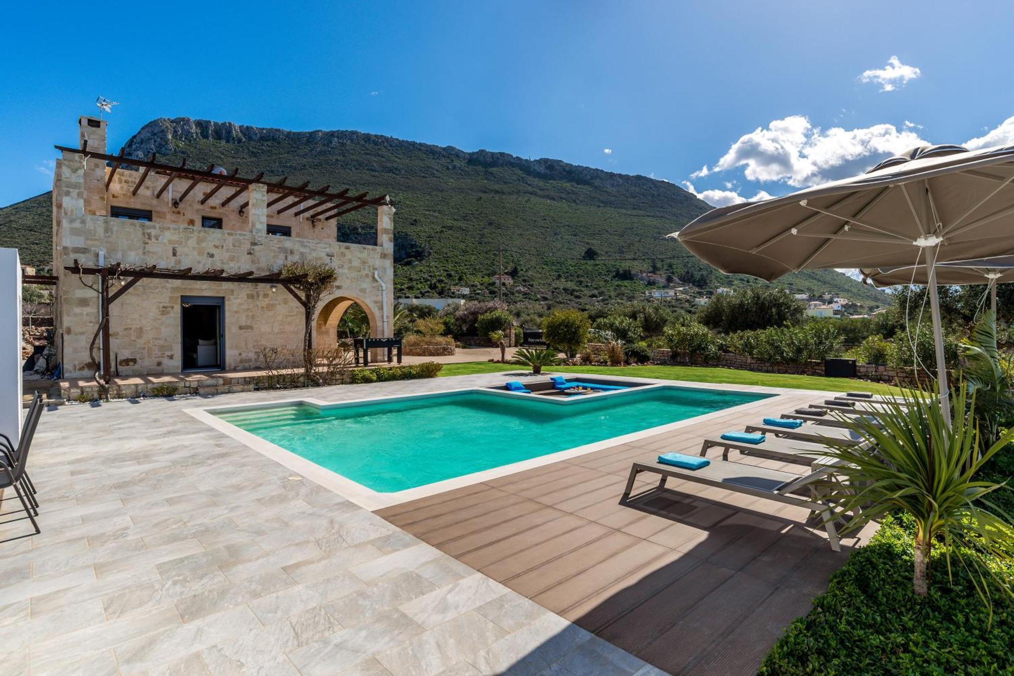 Villa Gloria Seaview - Luxury & Family Kokkino Chorio Dış mekan fotoğraf