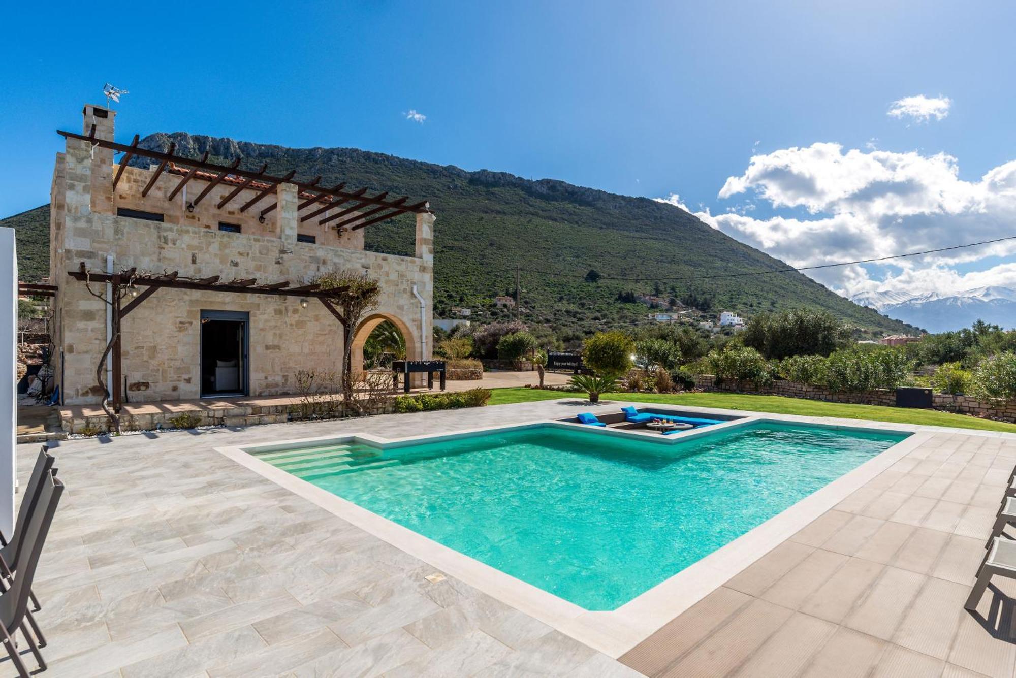 Villa Gloria Seaview - Luxury & Family Kokkino Chorio Dış mekan fotoğraf