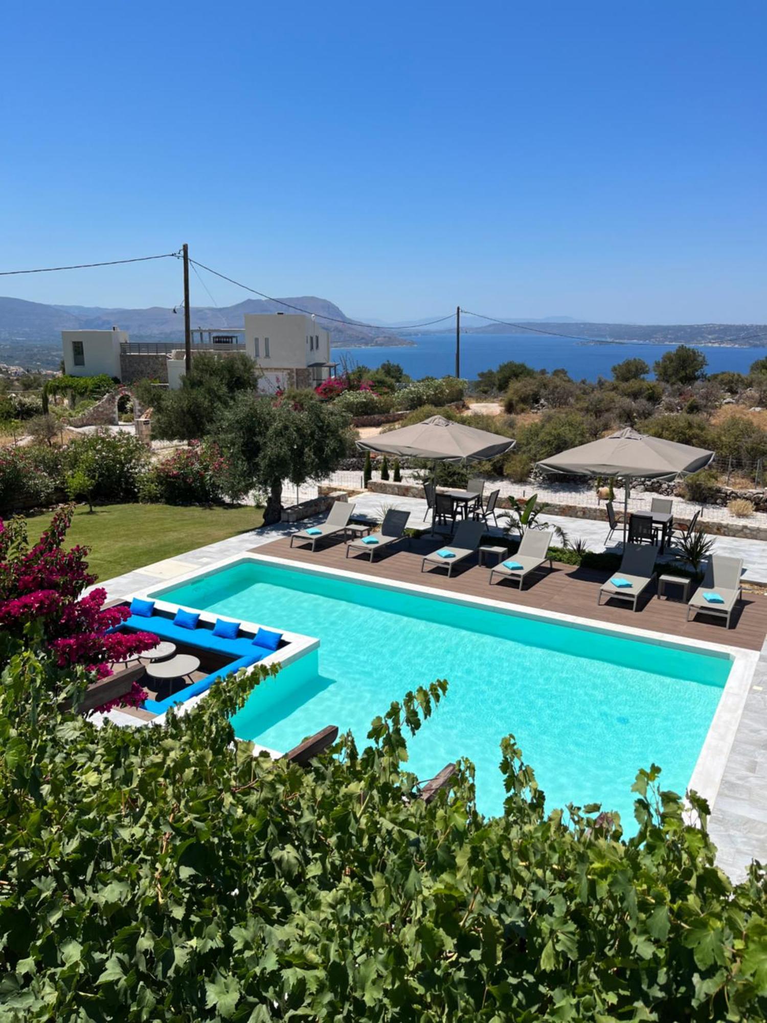 Villa Gloria Seaview - Luxury & Family Kokkino Chorio Dış mekan fotoğraf